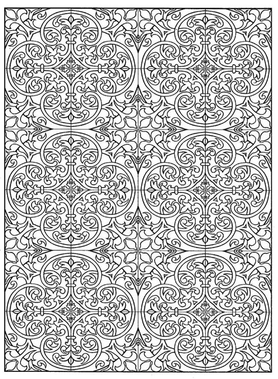 Plansa de colorat cu Modele 15 7